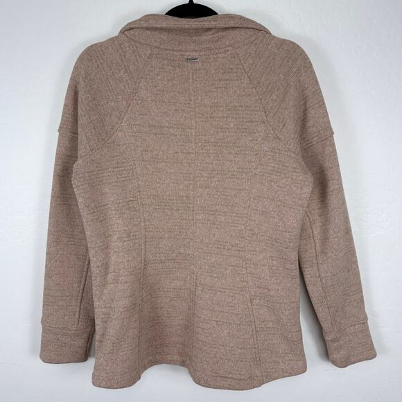 Prana Tri Thermal Threads Full Zip Jacket Polartec Fleece Size Small Outdoor - Picture 2 of 9